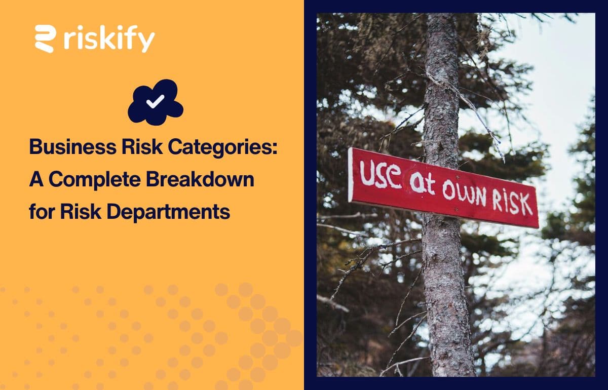 Business Risk Categories: A Complete Breakdown for Risk Departments